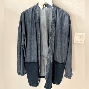 Eileen Fisher Two-Tone Chambray